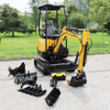 CE EPA Approved Machine Mini Excavator Different Tonnage Optional Mini Digger for Sale