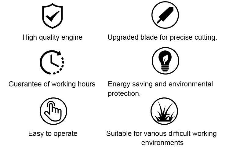 Agricultural and Forestry Equipment Rubber Crawler Robot Gasoline Self Propelled Garden Remote Control Lawn Mower for Cheap Sale