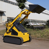 Free Shipping Mini Skid Steer Diesel Loader Cheap Yf380 Wheel Loader Mini EPA Engine Compact Skid Steer Loader