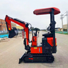 Option Color 1.8 Ton 2 Ton 2.5 Ton 3 Ton Hydraulic Long Boom Mini Excavator