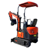 High Quality Multifunction 1 Ton 1.2 Ton Hydraulic Pilot Bagger Digger Mini Excavators for Sale