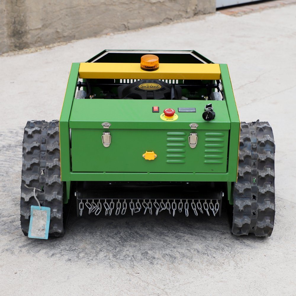 High Quality CE Approve All Terrain Grass Cutting Machine Crawler Brush Cutter Agriculture Electric Remote Control Multifunctional Ai Robot Lawn Mower