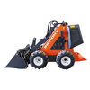 Factory Hot Small Skid Steer Front End Loader with Bucket Compact Skid Steer Loader Attachment