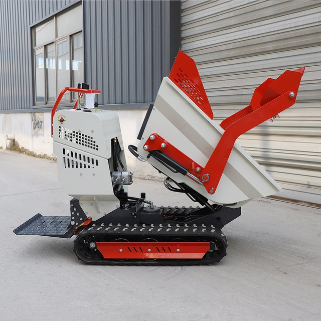 Dump Truck Mini Crawler Dumper Mini Transporter 500kg Small Track Dumper with CE EPA