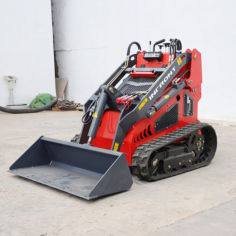 Cheap EPA Engine Skidsteer Wheel Crawler Mini Track Skid Steer Loader with Skid Steer Attachments