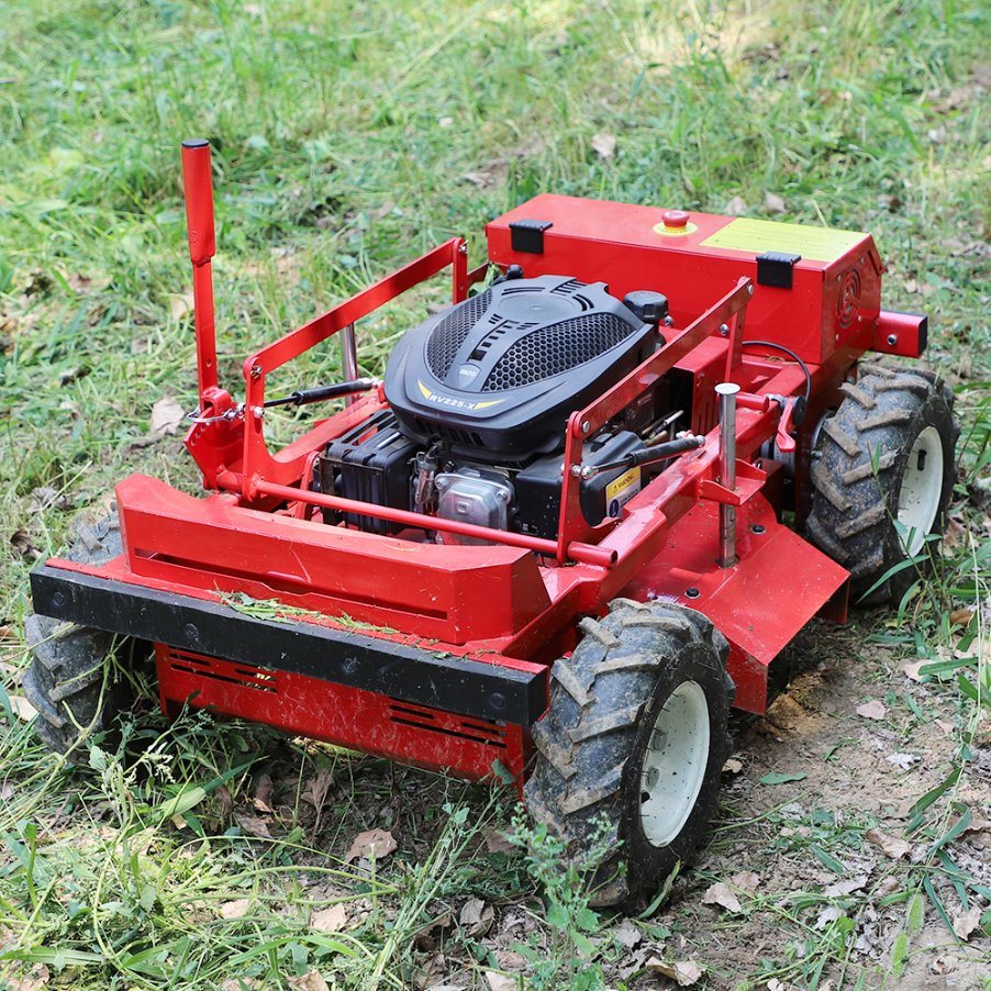 EPA Manufacture RC Agriculture Wheel Small Cordless Mini Smart Self Automatic Gasoline Remote/Riding Robot Cordless Control Lawn Mowers Forhome Garden Farm