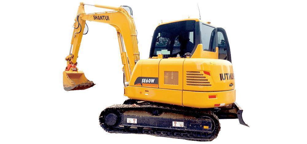 Shantui Hydraulic Crawler Excavators 6 Ton Small Excavator Se60 in Stock