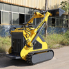 Skid Steer Loader 1 Ton Hydraulic Euro5 Standard Multifunctional Quick Change Mini Steer Loader