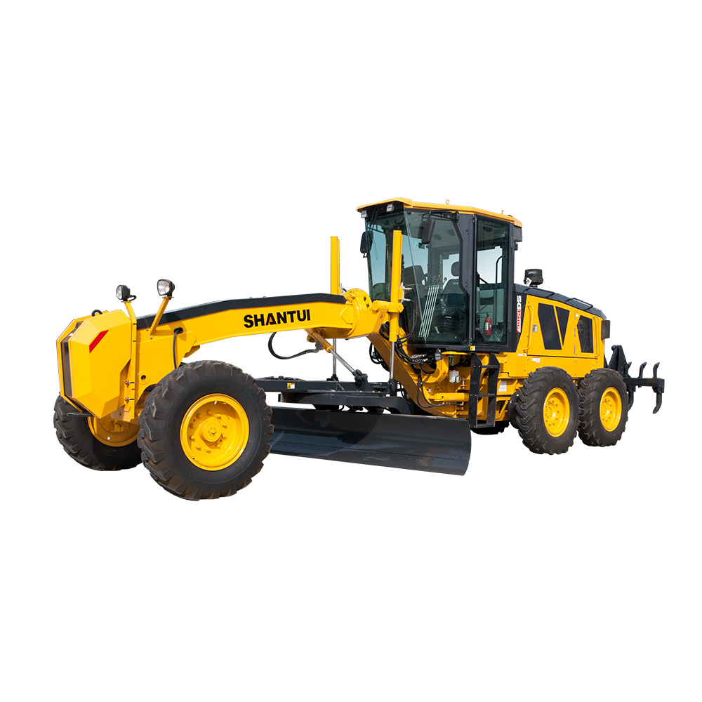 High Quality Shantui 112kw 140HP Motor Grader Sg14-B5 with A/C Cabin Front Blade Rear Ripper in Stock