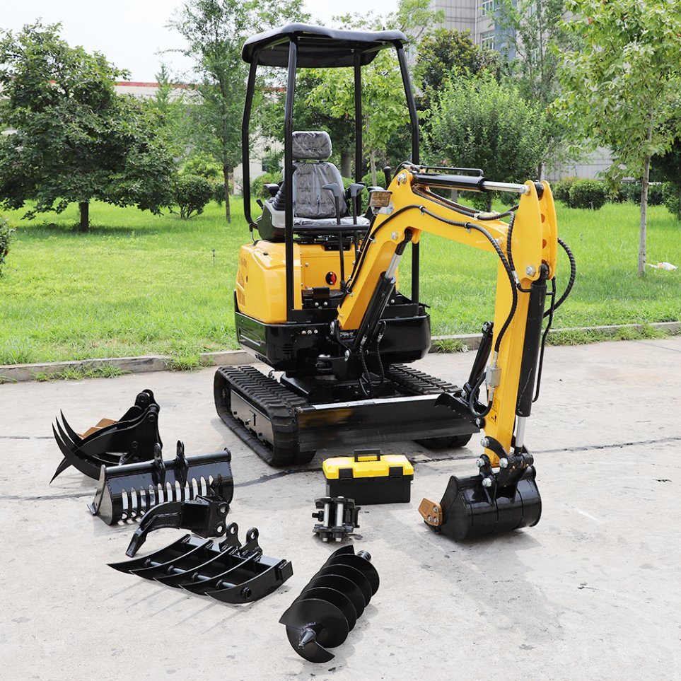 New Design for Cool Outlook and Details CE EPA Approved Easy Operating 1.8 Tons Small Digger Mini Excavator Hot Selling