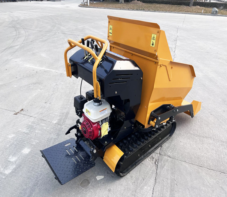 Mini Crawler Transporter Rubber Track Dumper 500kg 800kg 1000kg 1ton-8ton Crawler Dump Truck Loader for Sale