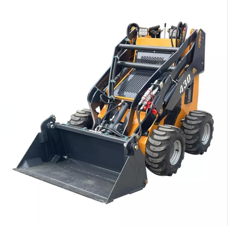 Free Shipping China Cheap 23HP Crawler Wheel Mini Skid Steer Loader for Sale