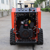 Small Skid Steer Loader Sk650 300kg 23HP Customized Tracked Front End Mini Skid Steer Loader