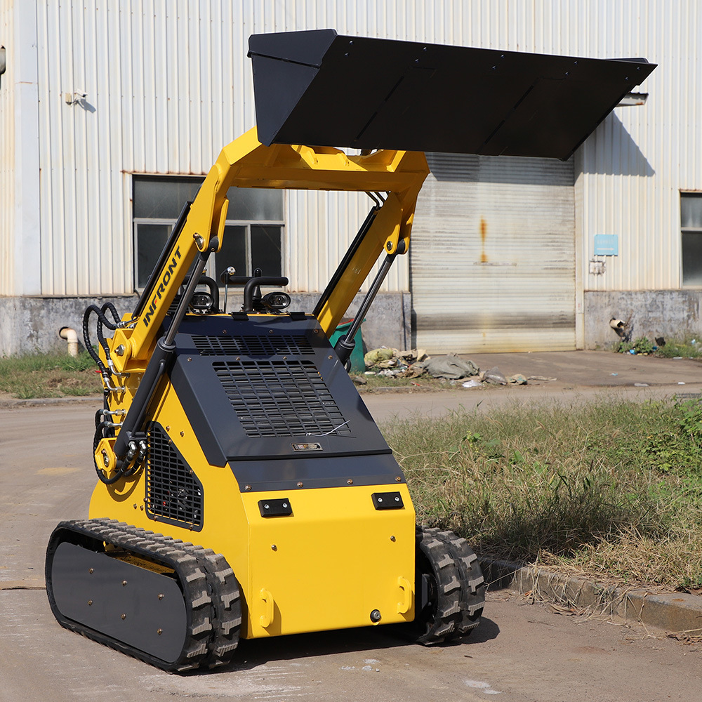 China Manufacturer Euro 5 CE EPA Small Mini Skid Steer Loader 500 Kg Mini Wheel Skid Loaders for Sale Wheel Loader