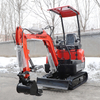 Imported Engine Low Energy Consumption High Efficiency 1.2 Tons Excavator