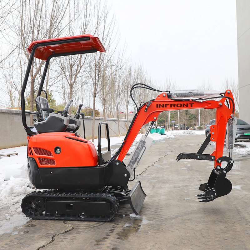 Imported Engine Low Energy Consumption High Efficiency 1.2 Tons Excavator