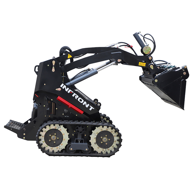 Hot Online Sales Mini Skid Steer Loader with Track Electric Mini Skid Steer Loader for Sale with CE EPA