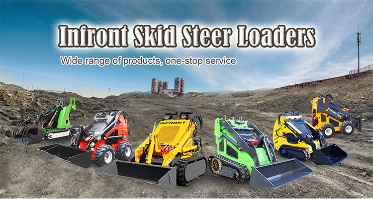 Hot-Selling Product Multifunctional Mini Skid Steer High Operating Efficiency Loader with Accessories