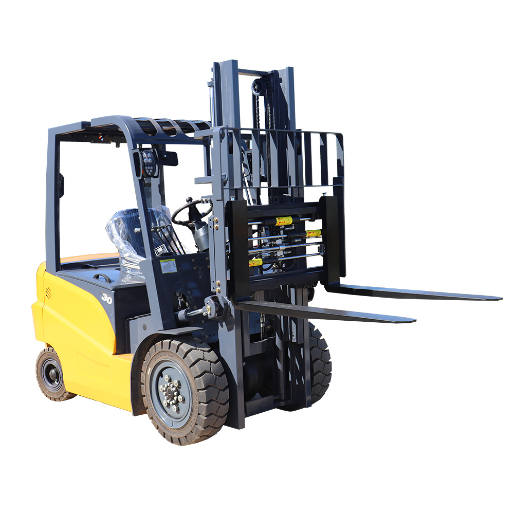 Hot Sale Full Small Electric Triplex Pallet Forklift with Truck