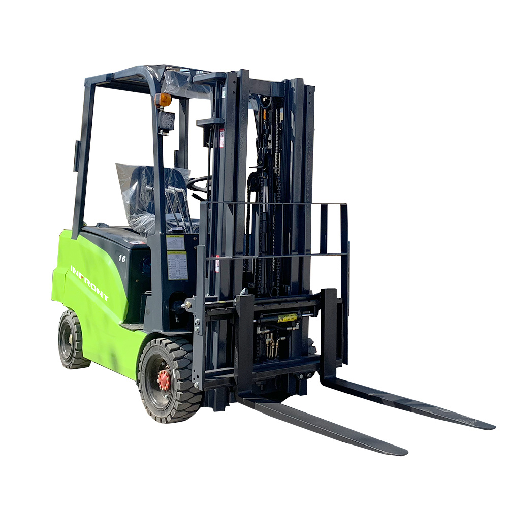 Hot Sale Full Small Electric Triplex Pallet Forklift with Truck