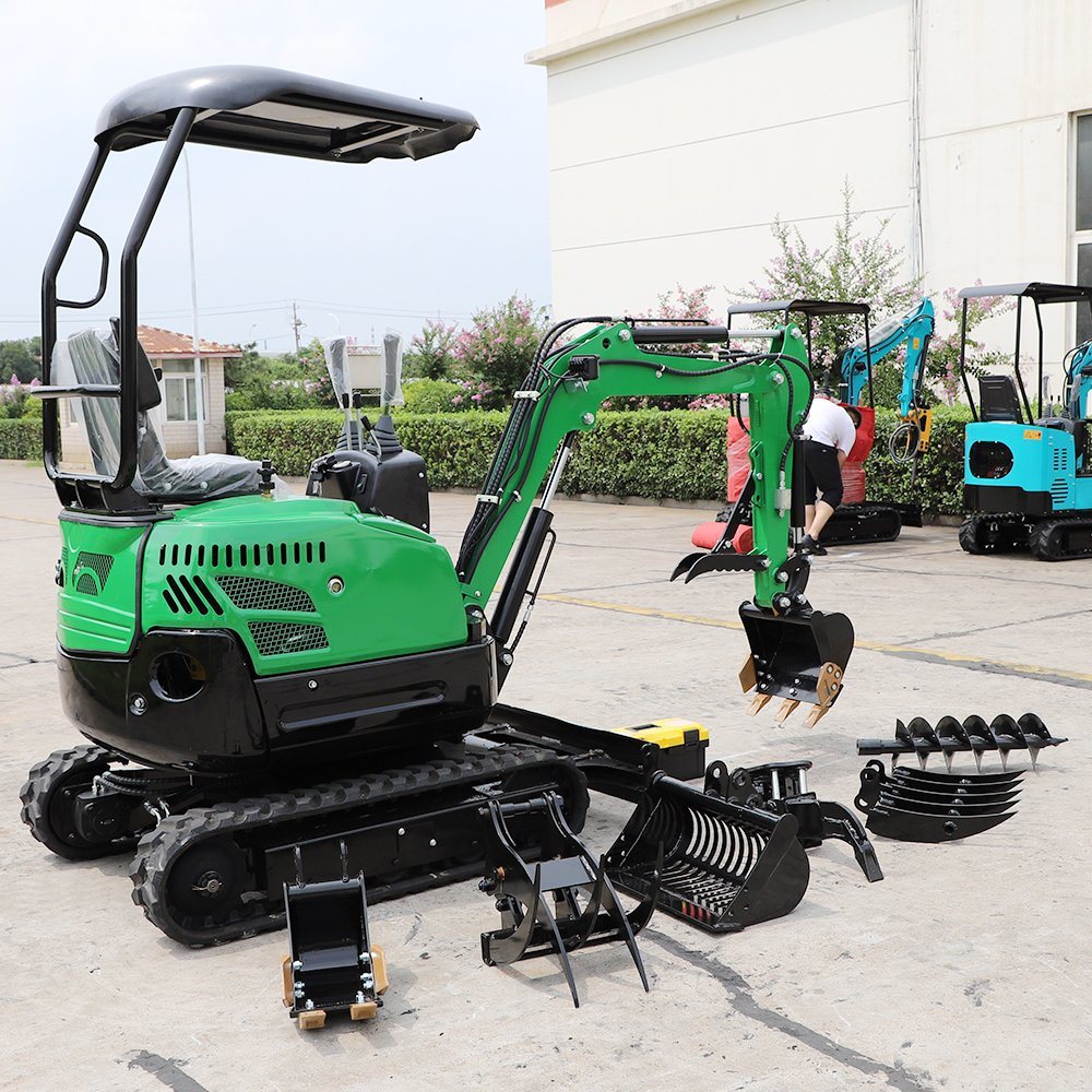 Mini Excavator for Construction Use Farm Digging Work Professional Manufacturer Infront Brand 1.5 Ton Mini Bagger