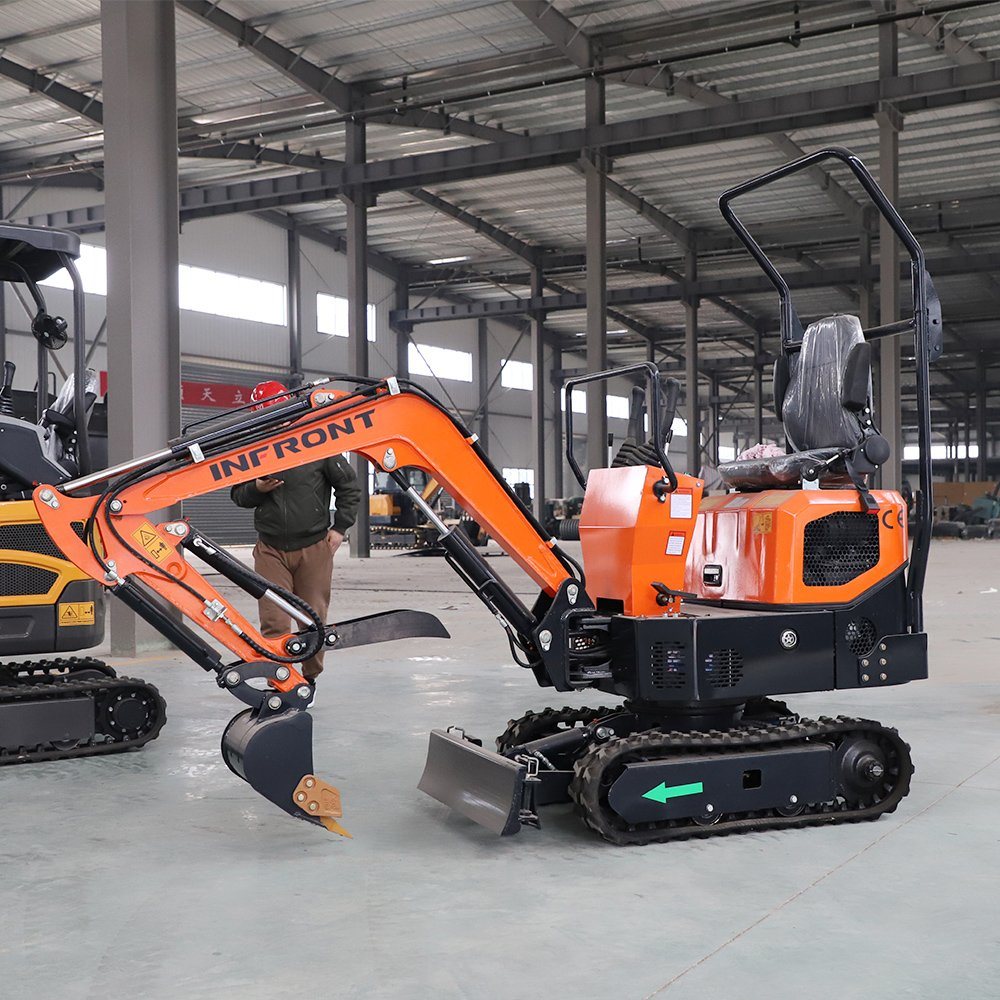 Factory Price Mini Digger 1ton Micro Bagger 1.2 Ton Mini Excavator 1000kg Mini Excavator