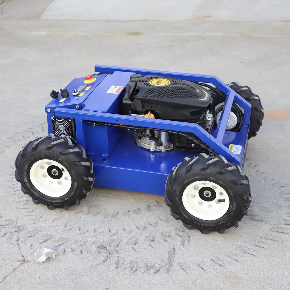 New Design Multi Purpose Remote Control Robot Slope Lawn RC Lawn Mowers for Farmer Garden