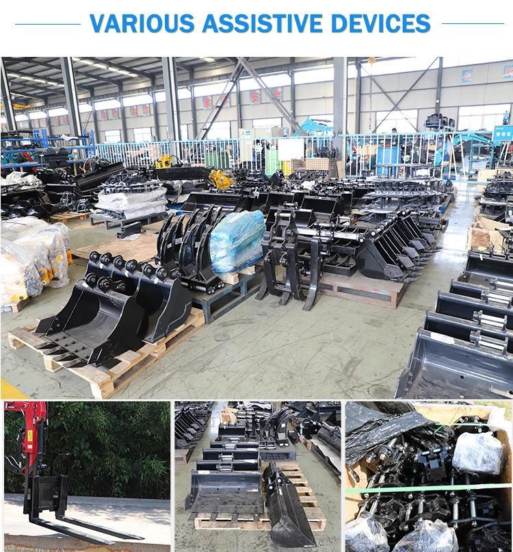 Hot Sale China 1.8 Ton Cheap Koop Engine Mini Cabin Excavator Digger with Quick Hitch/Hydraulic/Crawler/CE/Diesel Gasoline/