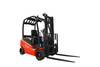 Lead-Acid Battery 4 Wheel 2 Ton Electric Forklift with EV Charging Gun