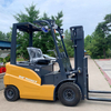 China New Hydraulic Stack Truck Small Fork Lift Pallet Jack Stacker 1.6 Ton 2 Ton Portable Forklift