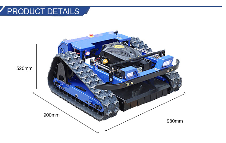 Zero-Turn Mower GPS Control Gas Lawn Mower with Diesel for Lawn or Golf Course