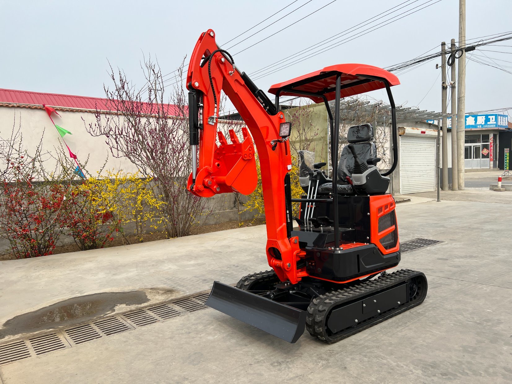 Free Shipping Mini Excavator 1.2 Ton 2.5 Ton 3 Ton 3.5 Ton Excavator with CE EPA Euro 5