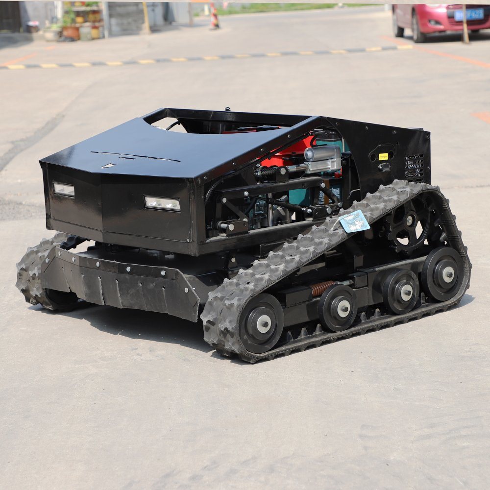 China Mini Portable Wireless Remote Control Robot Lawn Mower