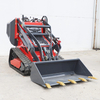 EPA CE Euro5 ISO Approved Skid Steer Mini Loader High Quality Garden Trucking Machine Wholesale Wheel Drive Loader