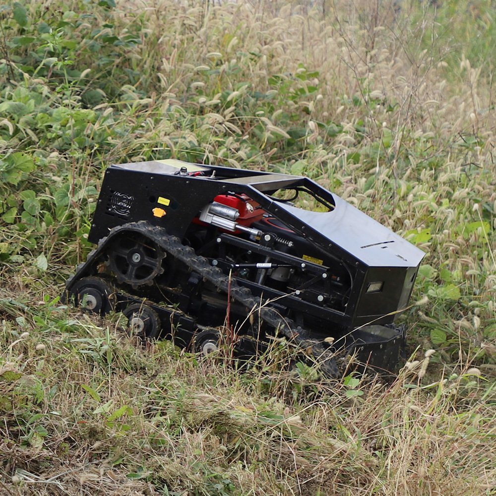 Robot Mini Cheap Cutting Grass Machine Remote Control Lawn Mower with Snow Shovel