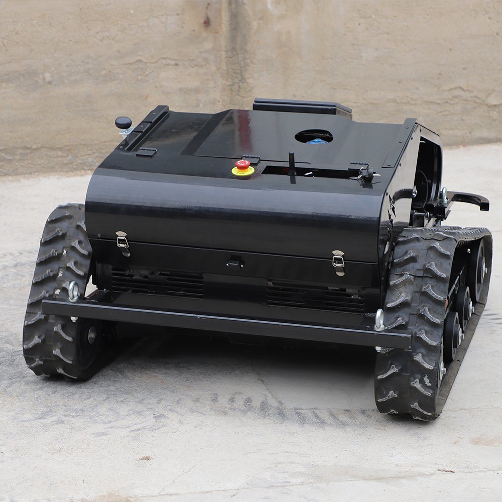 Remote Control Track Mower Grass Cutting Machine with Remote Control Slope Mower