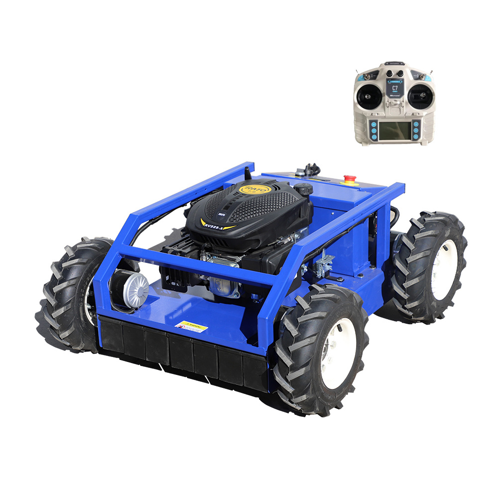 Wheel Type Fastest Remote Control Lawn Mower 500 mm High Configuration Low Price