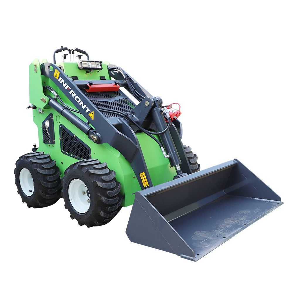 Small Mini Skid Steer Loader Good Price Convenient Stand-on Skid Steers with Floor Hammer