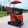 Chinese Manufacturers Excavator Mini 1.2 Ton Mini Excavator Prices with CE EPA Bagger