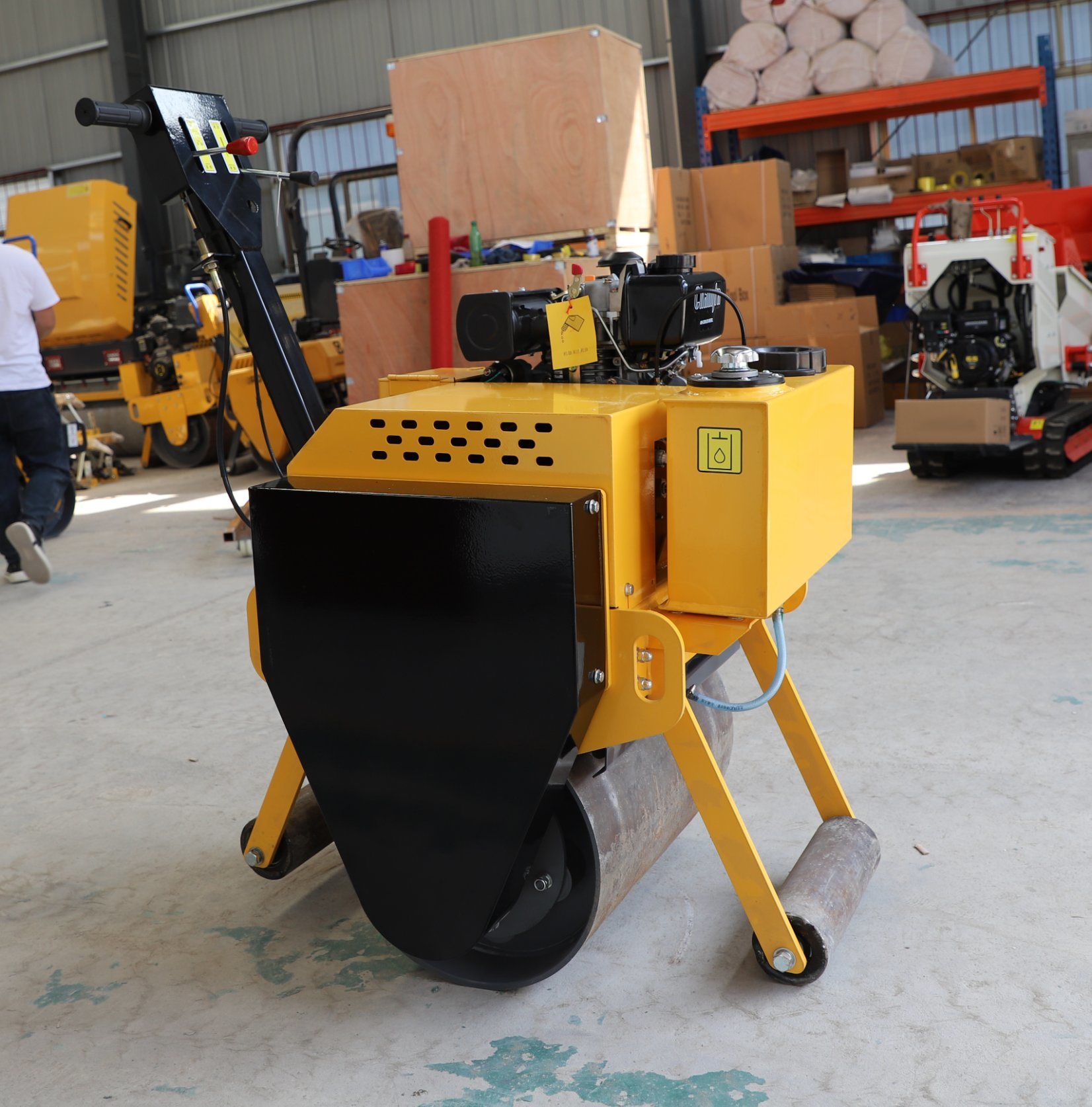 Yfr-450 5.5HP Mini Vibratory Hand Operated Roller