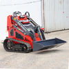 Factory Hot Small Skid Steer Front End Loader with Bucket Compact Skid Steer Loader Attachment Mini Skid Steer on Sale