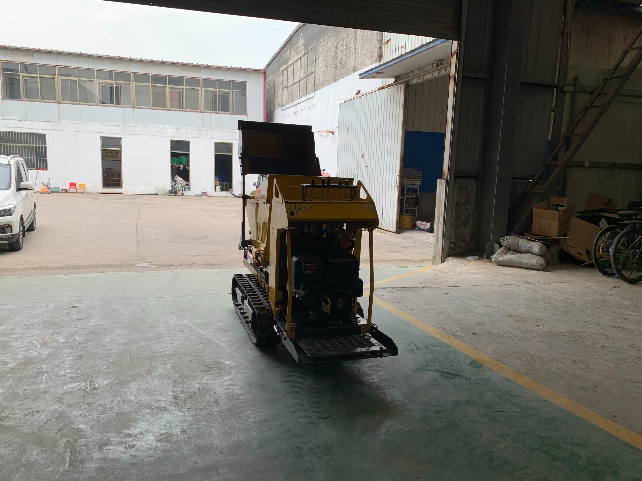 Electric Mini Dumper Mini Dumper 1 Ton New Pattern Hydraulic Dumper with CE EPA