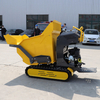 High Quality Mini Dumper Truck Diesel Crawler Tipper Garden Small Micro Carrier Dumper 500kg Mini Green Dumper Truck