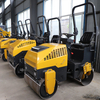 China Mini Diesel Compactor Machine Vibratory Road Roller with Diameter Smooth Drum Use for Asphalt