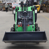 1500kg 1200kg 700kg 1000kg 380kg Skid Steer Loader Crawler Engineering Air Conditioner Skid Steer Loader with Enclosed Cabin