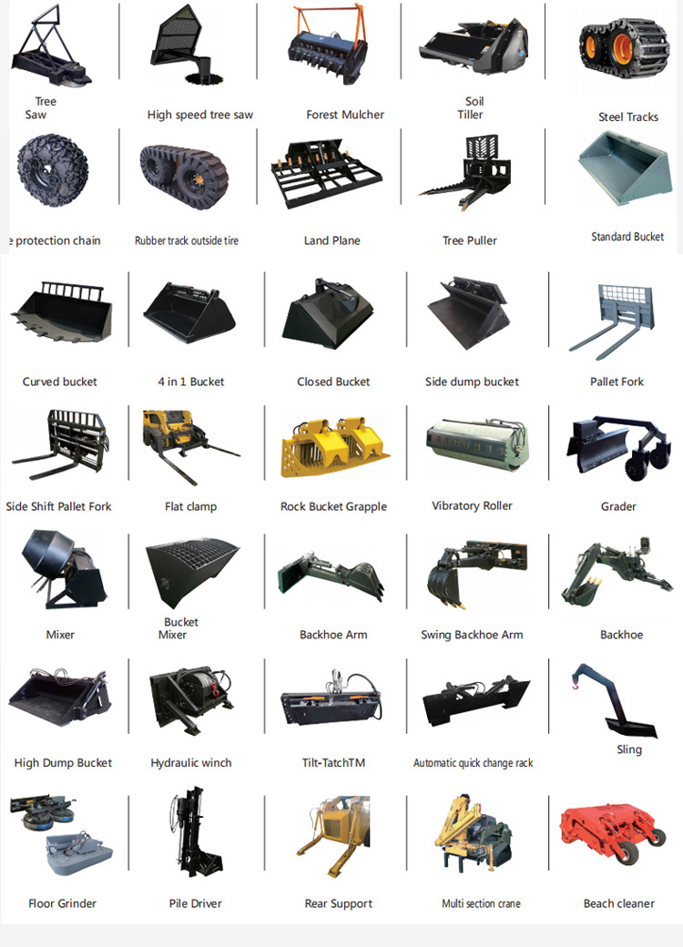 Free Shipping EPA4 Euro 5 Cheap Skid Steer EPA Engine Loaders Crawler Skid Steer Loader Jc75 Skid Steer Loader for Sale