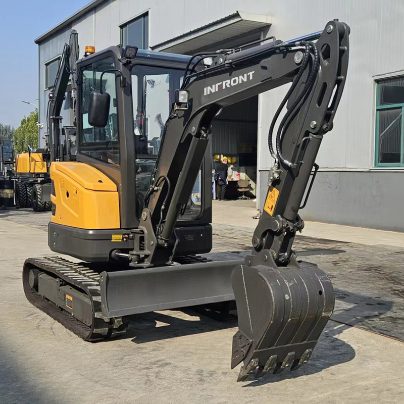Crawler Type Excavators Mini Digger 3.5 Ton with Hydraulic Thumb