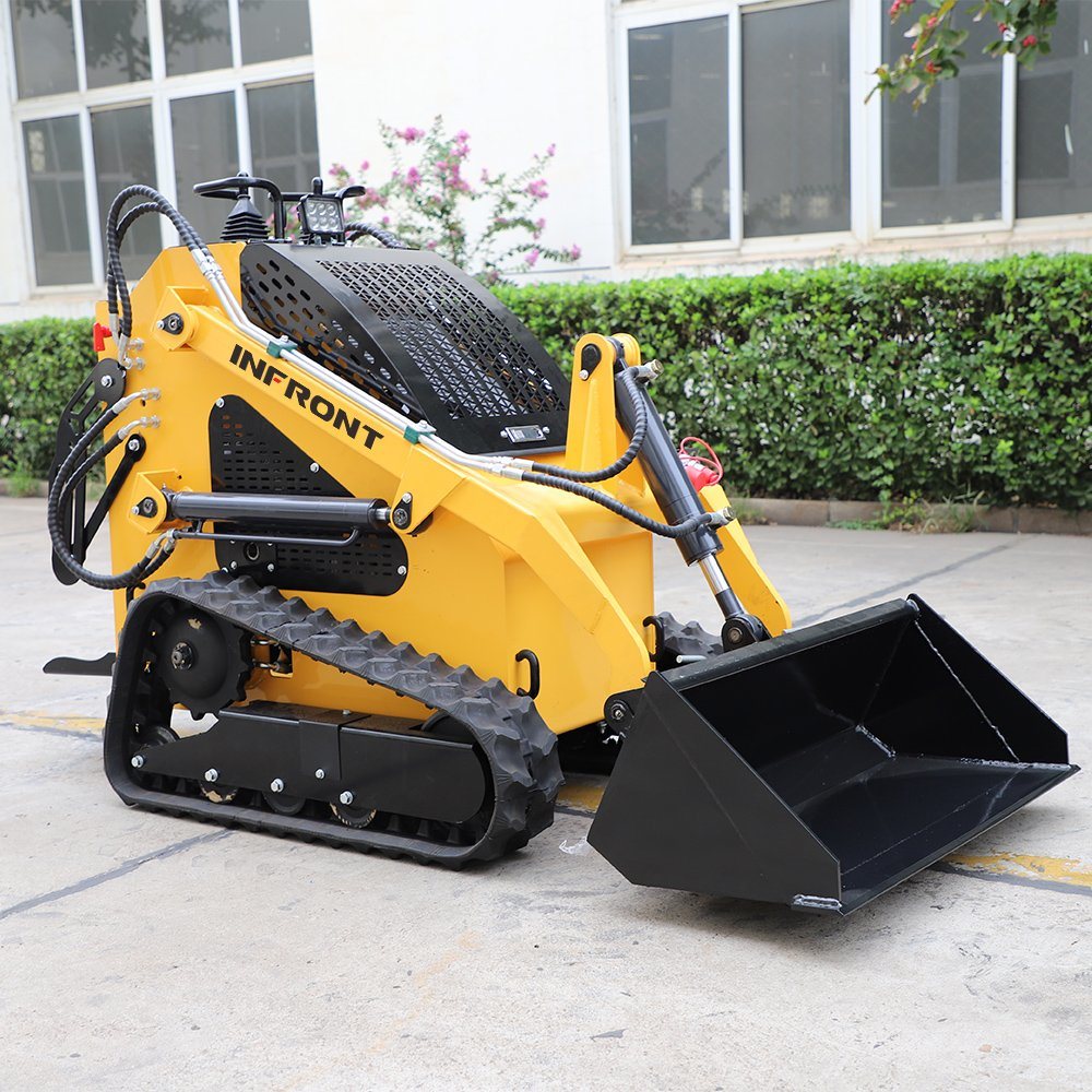 Wheel Track Type Mini Skid Steer Loader 500kg Mini Skid Loader