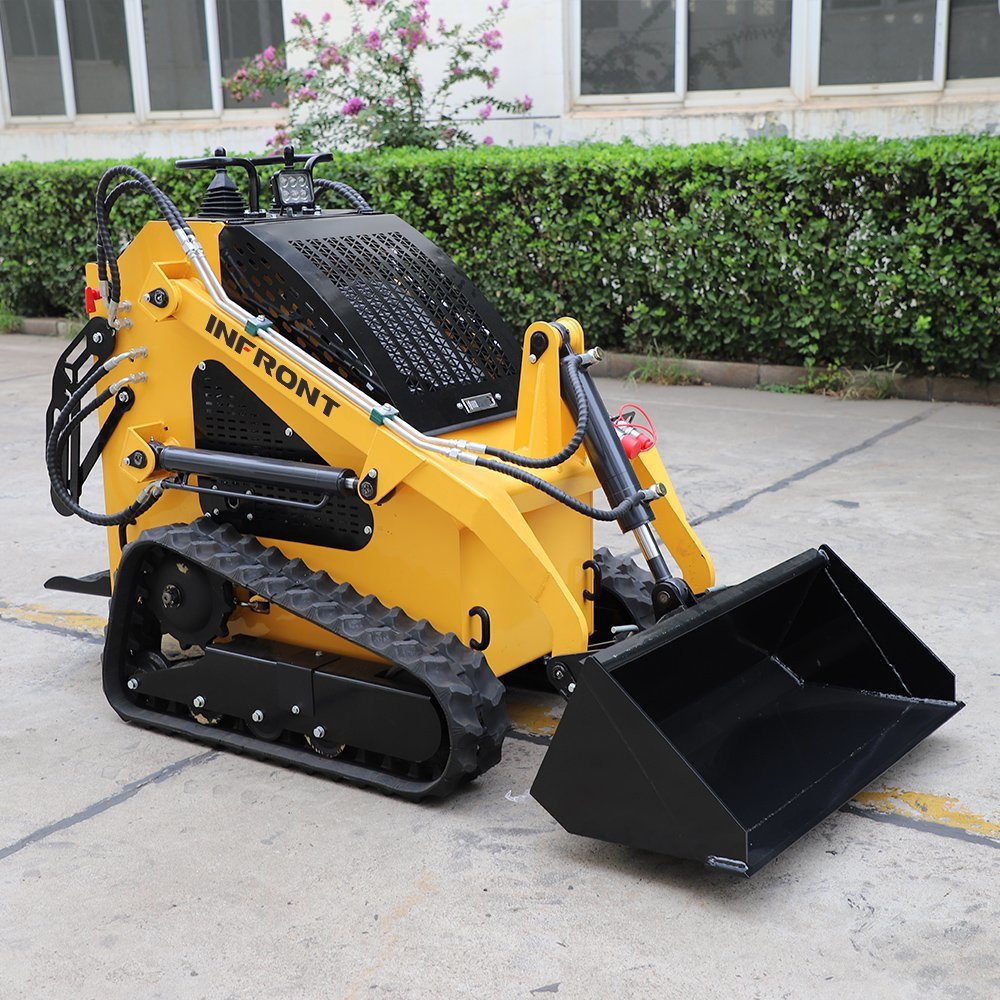 Wheel Track Type Mini Skid Steer Loader 200kg 380kg 500kg Mini Skid Loader