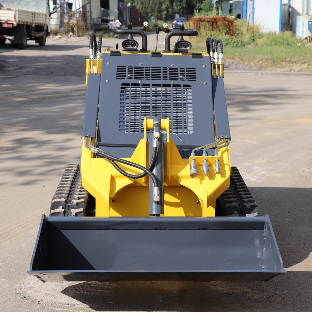 Wheel Track Type Mini Skid Steer Loader 200kg 380kg 500kg Mini Skid Loader